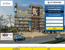 Tablet Screenshot of capitalgalleria.com